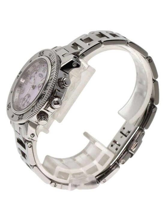 Hermes Clipper Diver Chronograph New Buckle Watch SS main image 12